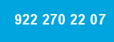 922 270 22 07